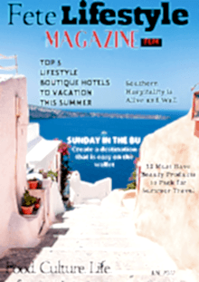 Cover of Fete Lifestyle Magazine June 2022