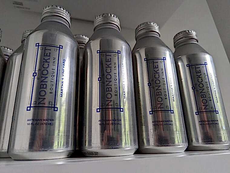 Refillable Aluminium Water Bottles Branded Nobnocket
